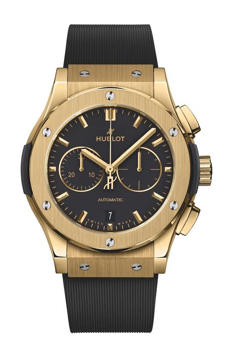 hublot fusion chronograph gold|Hublot classic fusion classico.